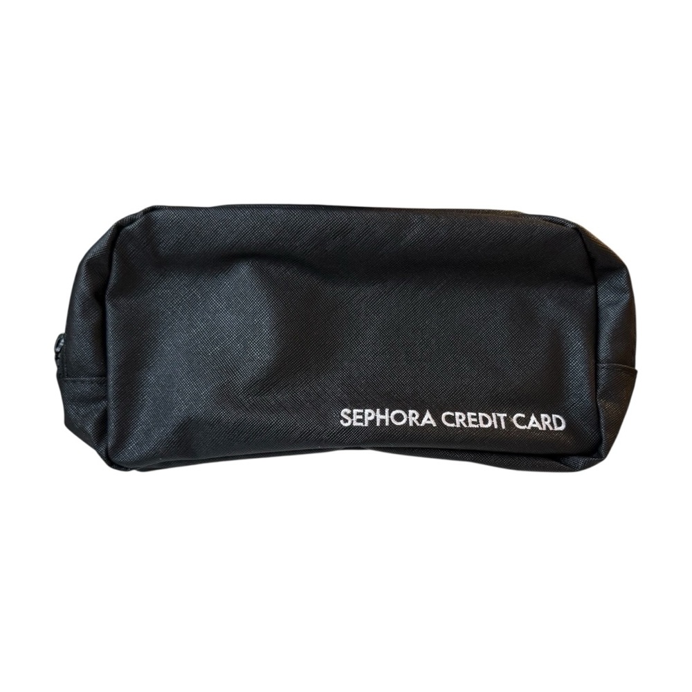 Sephora Credit Card Rouge Exclusive Belt Bag Black Red New